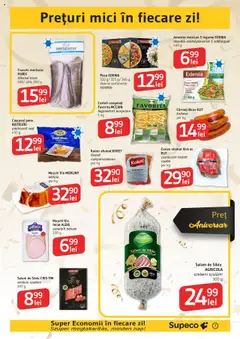 Noul catalog Supeco – valabil de la 04.09.2025 | Pagină: 7 | Produse: Mici, Pizza, Legume, Cârnați