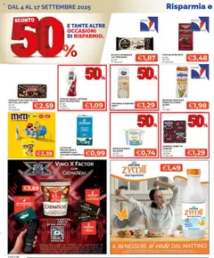 Volantino Mercatò del 04.09.2025 | Pagina: 22 | Prodotti: Yogurt senza lattosio, Yogurt, Cioccolato, Latte