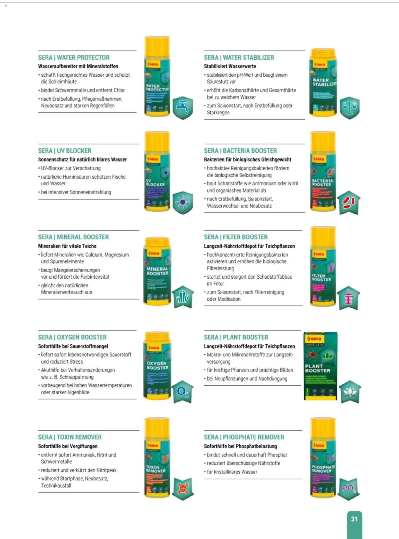 zookauf Themenkatalog Teich – gültig ab 23.03.2026 | Seite: 31 | Produkte: Wasser