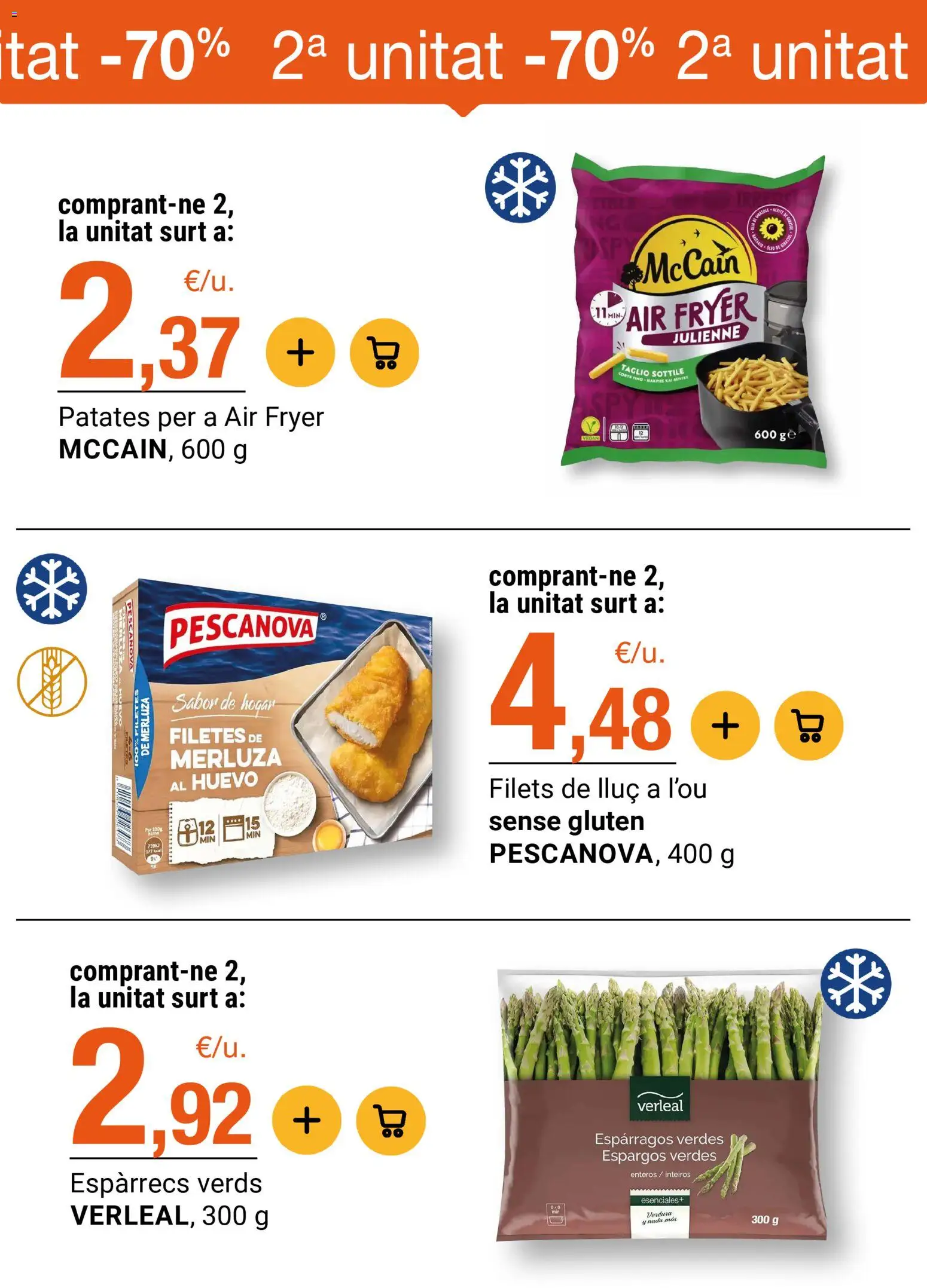 Bonpreu folleto │ válido desde el 21.04.2026 | Página: 23 | Productos: Νερό καρύδας, Filetes de merluza