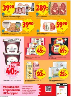 ICA Supermarket - Kisa - Förhandsvisning av reklamblad från butik ICA Supermarket aktuell från 03.11.2025 | Sida: 4 | Produkter: Bacon, Entrecote, Falukorv, Fanta