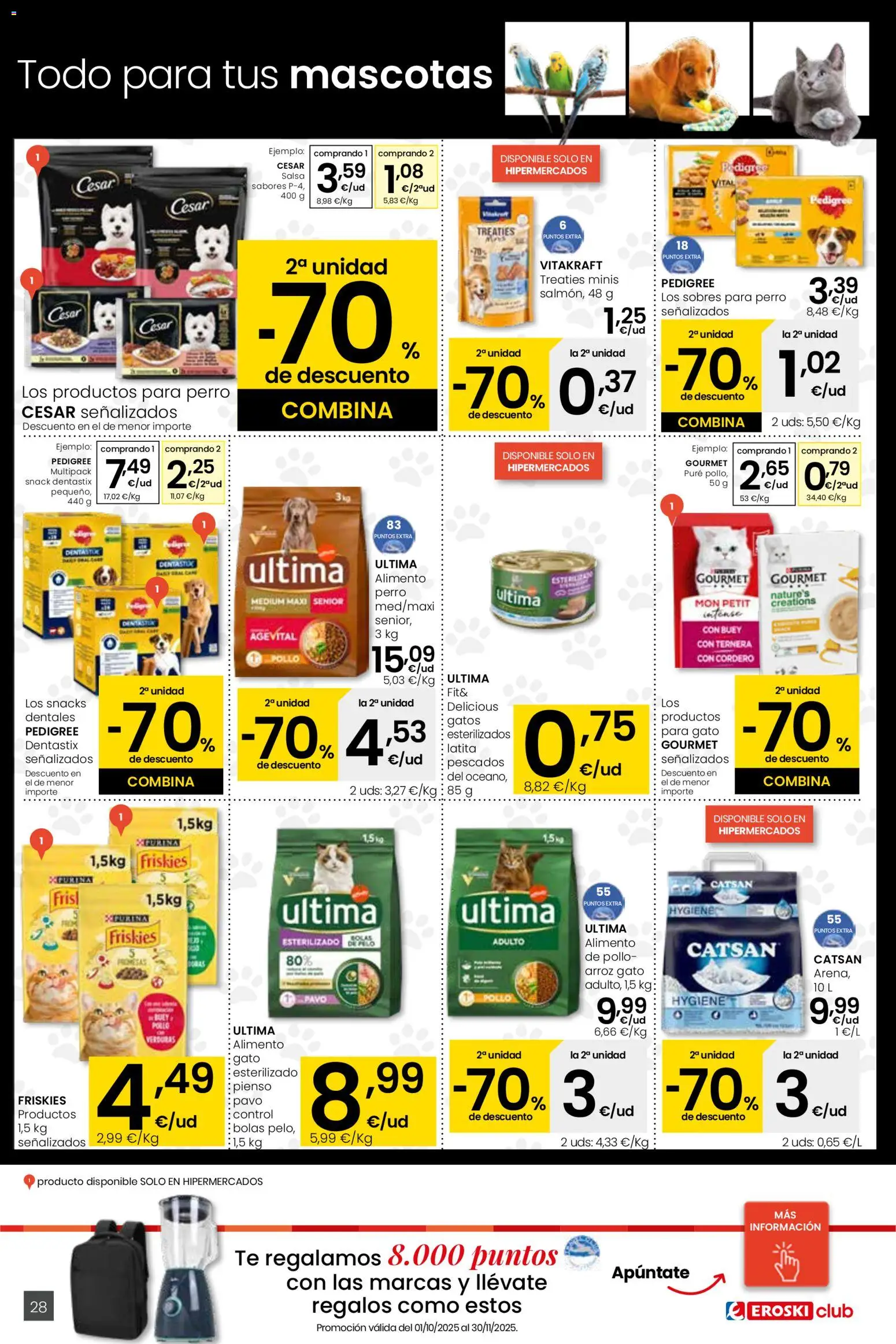 Eroski folleto │ válido desde el 13.11.2025 | Página: 28 | Productos: Arroz, Té, Φίλτρο καφέ