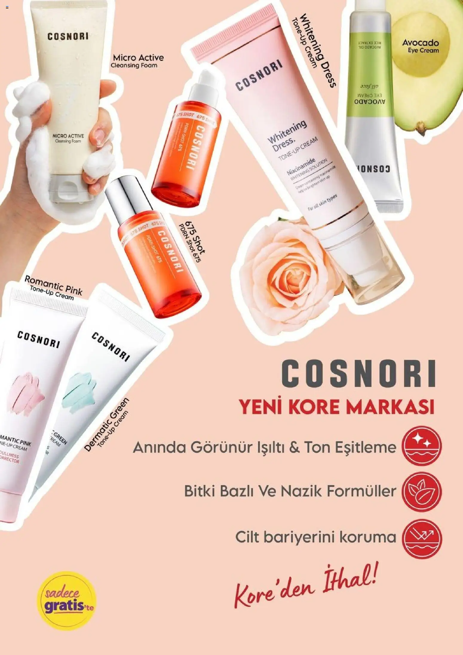 Gratis aktüel ürünler kataloğu yayımlandı! Bu hafta 01 - 31 Ocak 2026 günü Gratis indirimli ürünleri