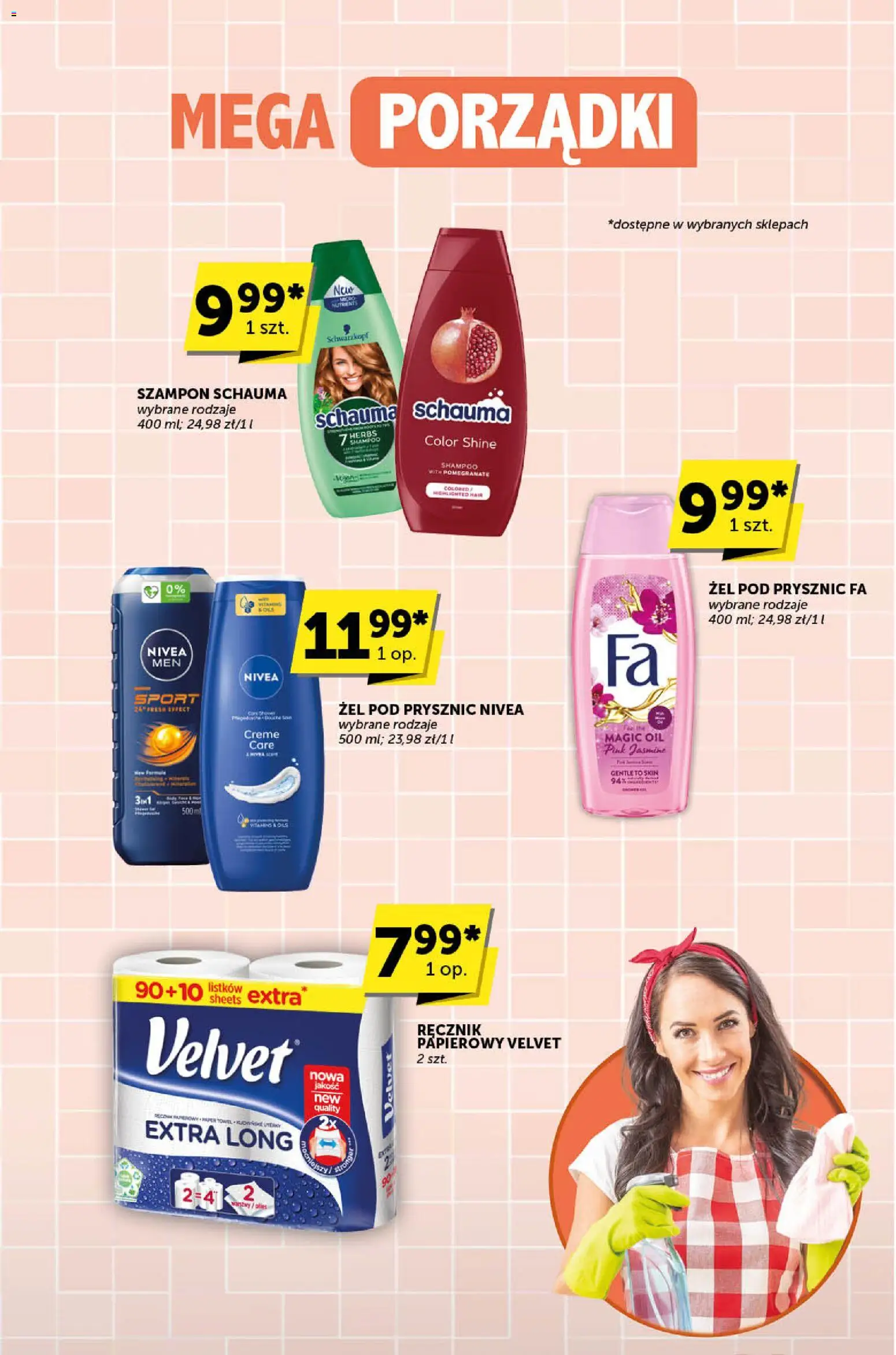 Groszek Gazetka - Katalog od 13.11.2025 | Strona: 31 | Produkty: Prysznic, Szampon, Żel pod prysznic, Ręcznik papierowy