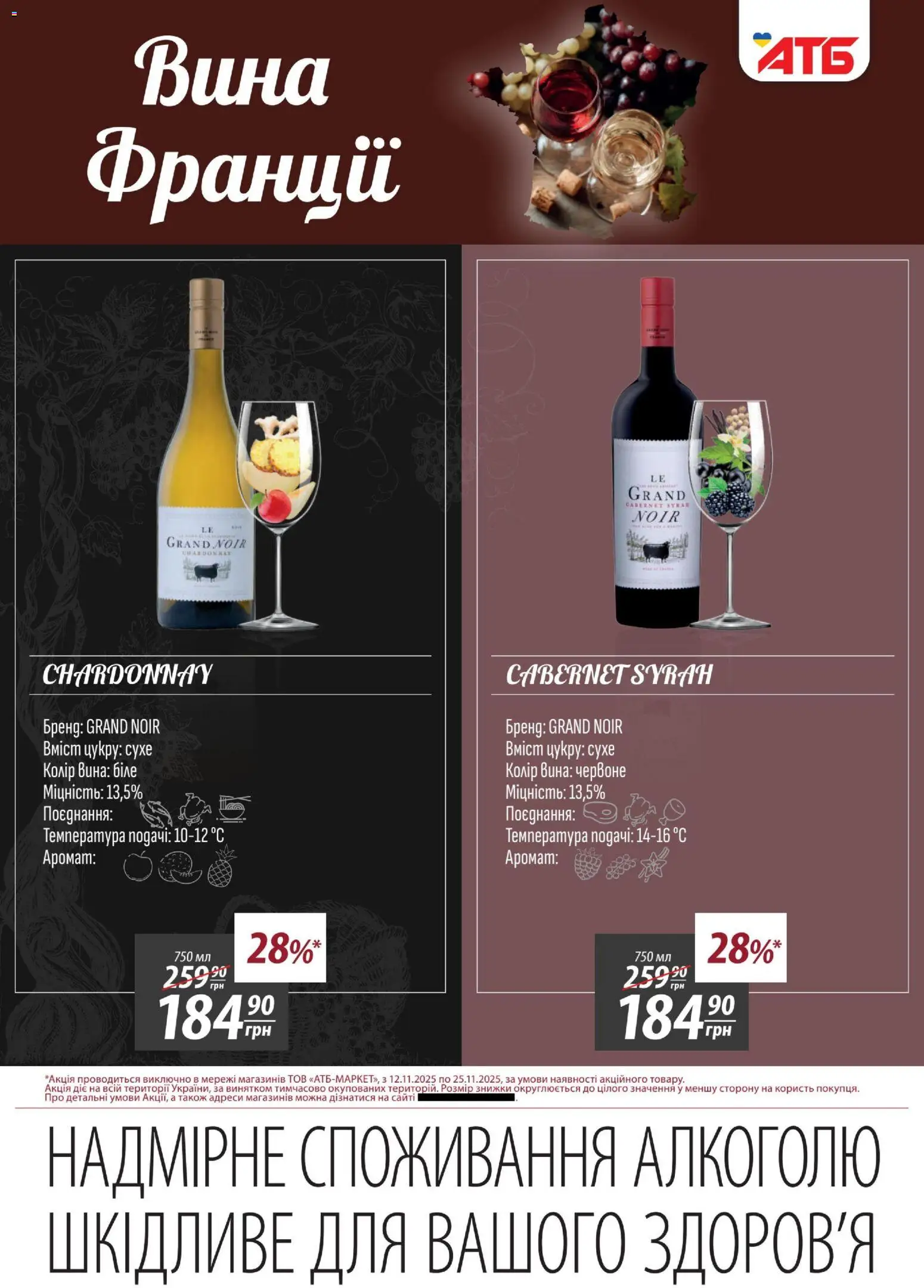АТБ Kаталог - дійснийкції з 12.11.2025 | Сторінка: 7 | Товари: Аромат