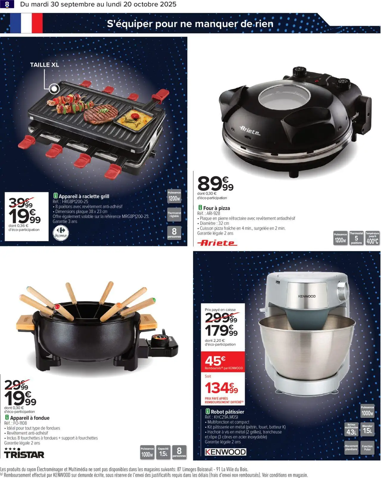  | Page: 10 | Produits: Blender, Batteur, Robot, Cônes