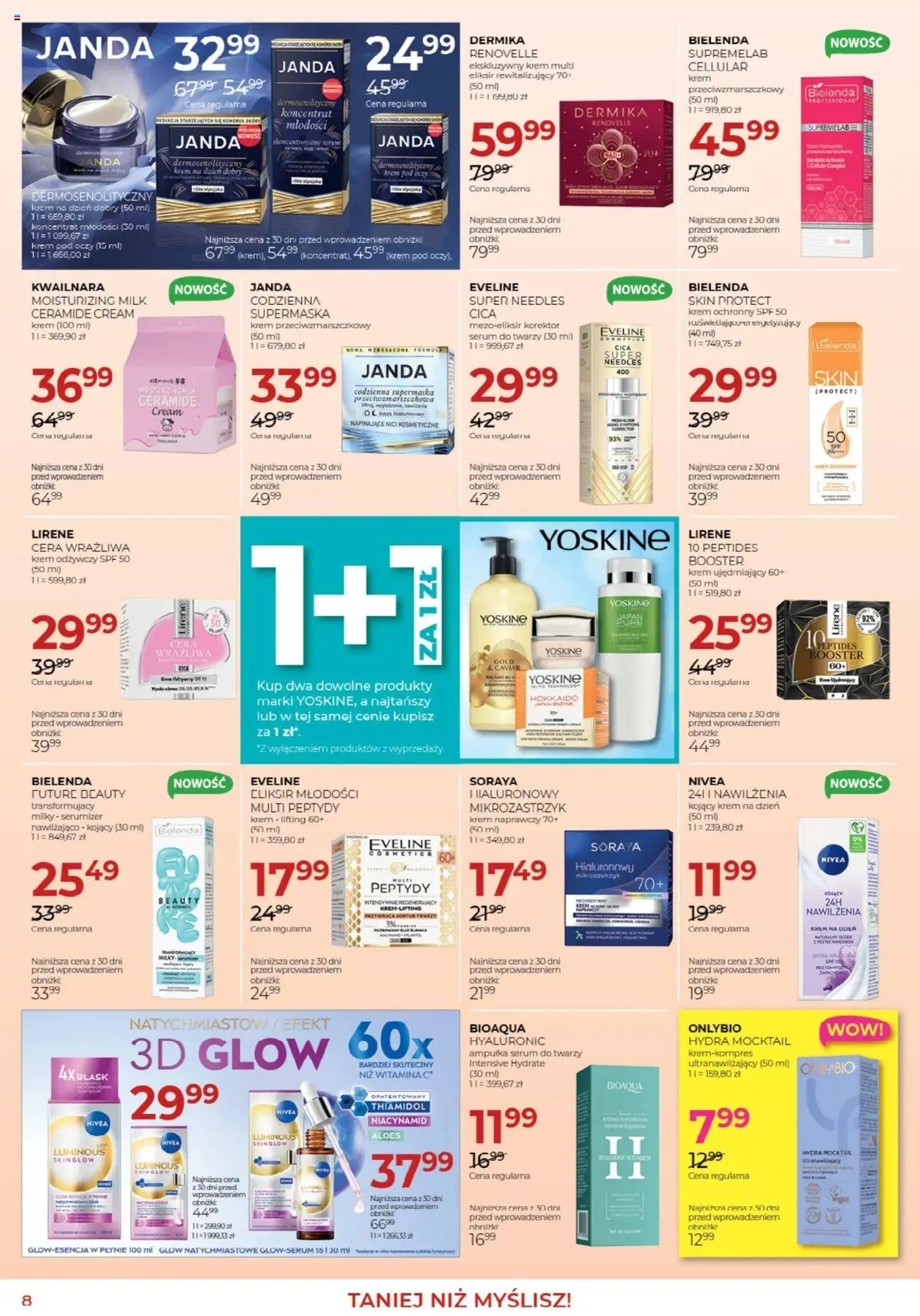 Jawa Gazetka od 04.08.2025 | Strona: 8 | Produkty: Aloes, Korektor, Krem, Serum do twarzy