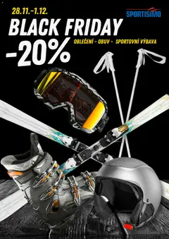 Náhled letáku Sportisimo Black Friday od 28.11.2025