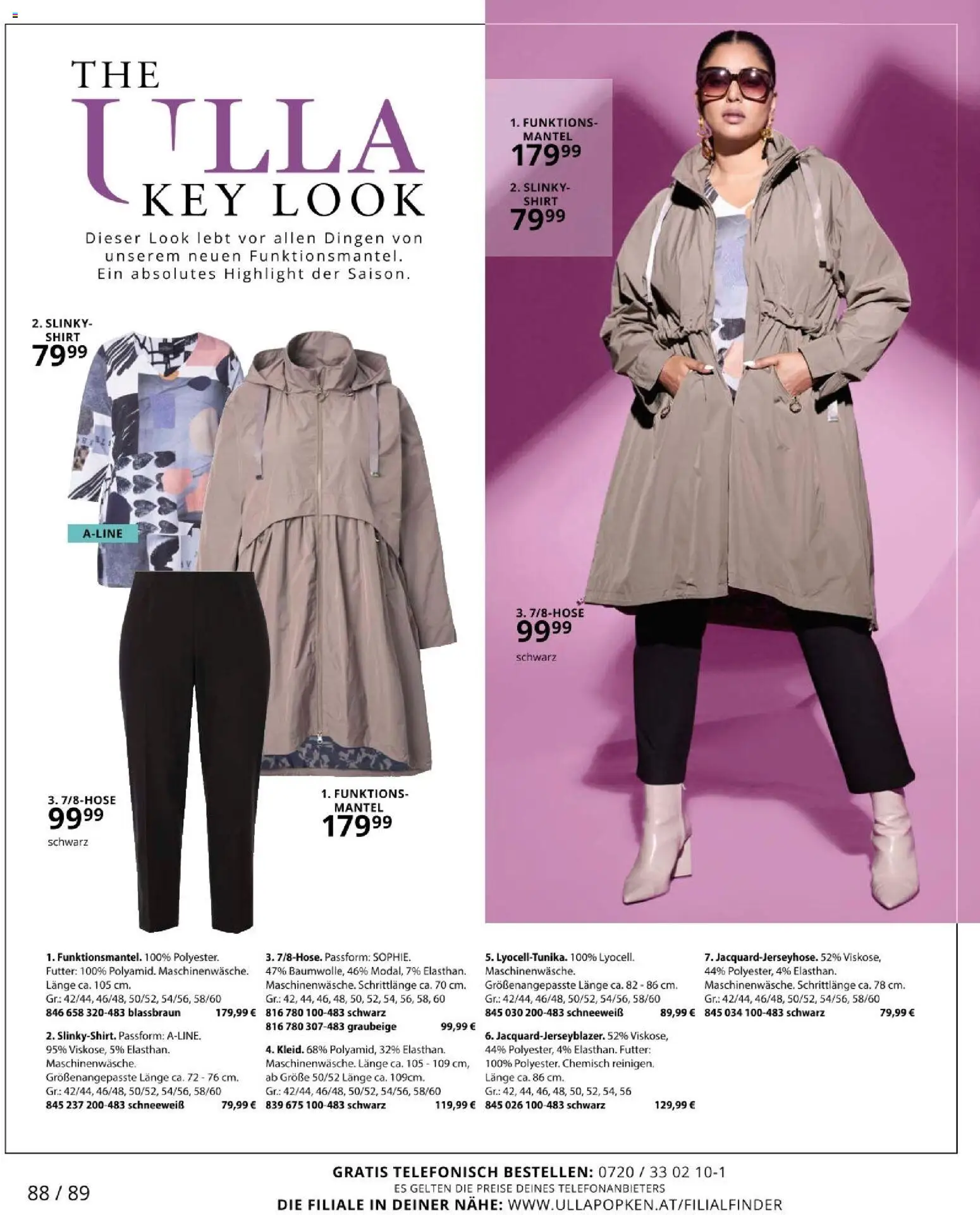 Ulla Popken akciós ujság - amely érvényes a következő dátumtól: 01.03.2026 | Oldal: 88