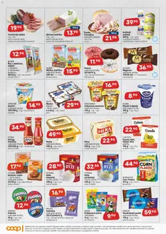 Náhled letáku Coop leták - Středočeský region od 11.03.2026 | Strana: 2 | Produkty: Čokoláda, Šunka, Hera, Flora