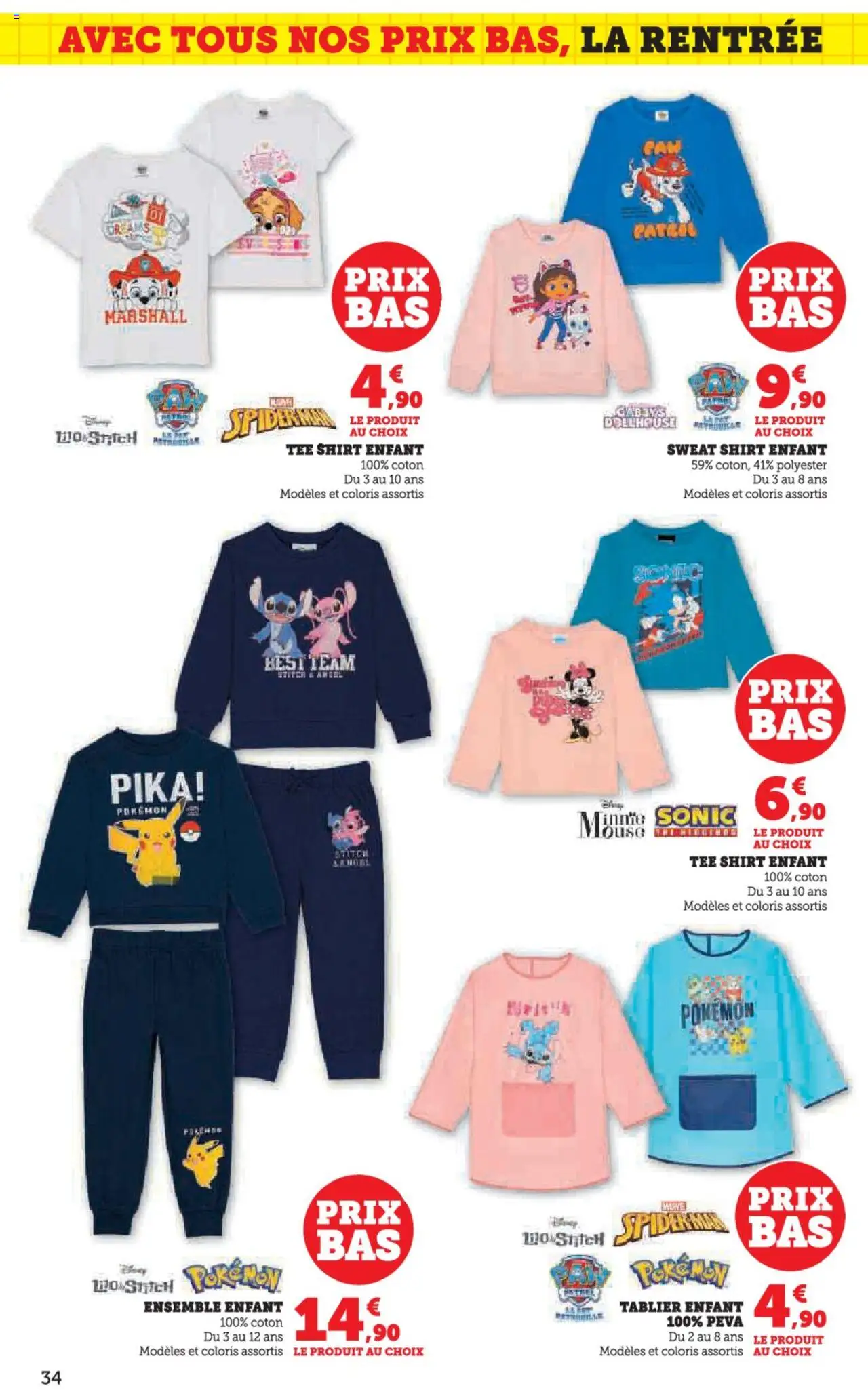  | Page: 34 | Produits: Tablier, Coton