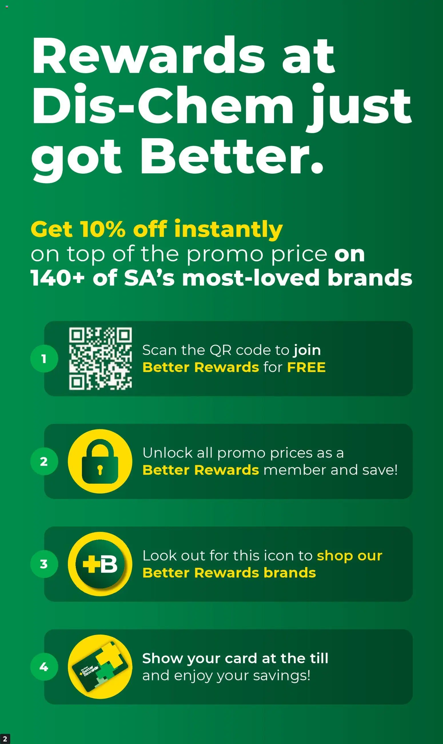 New Dis-Chem catalogue – valid from 18.11.2025 | Page: 2