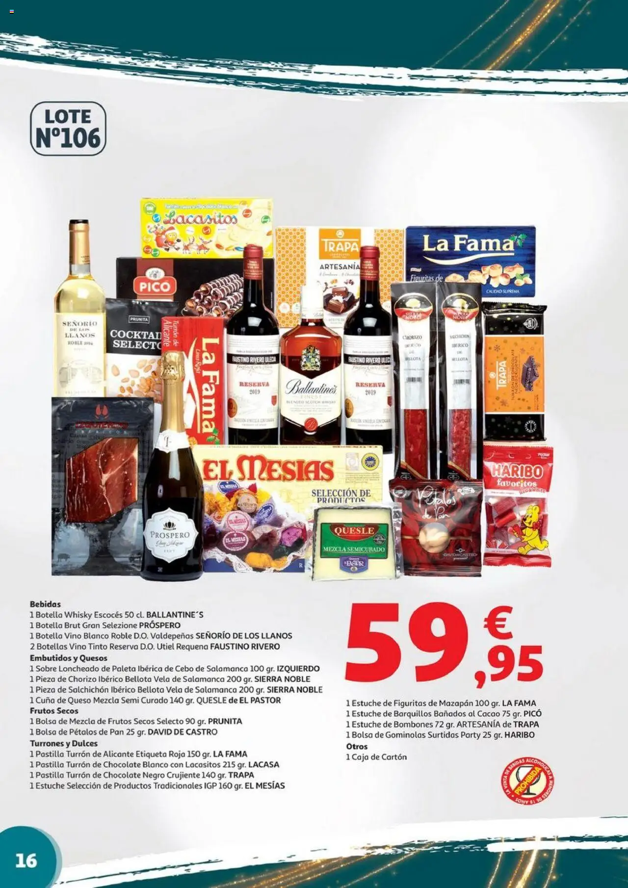 Alcampo - Valencia y Castellón │ válido desde el 06.11.2025 | Página: 16 | Productos: Chocolate, Νυχτικό, Vela, Loncheado