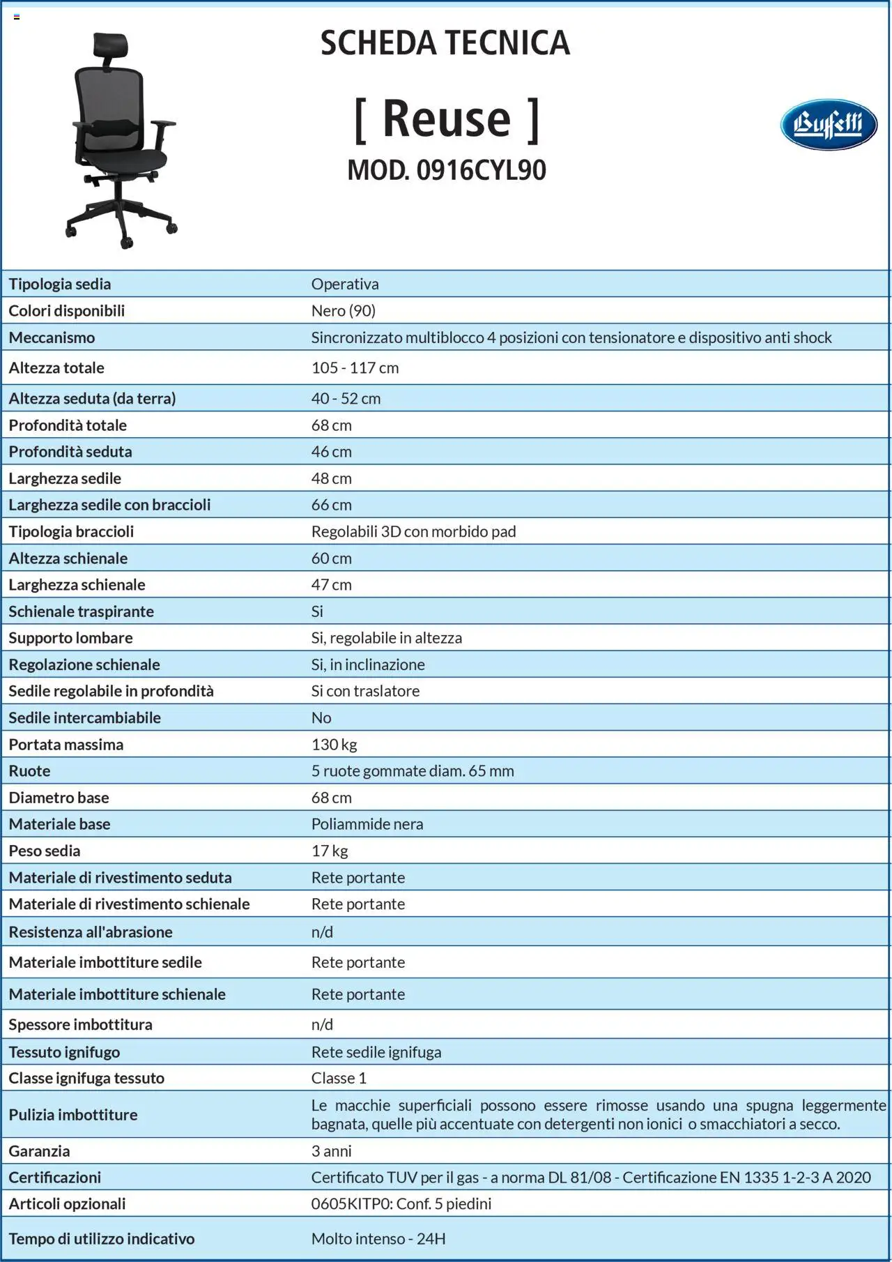 Volantino Buffetti del 28.06.2025 | Pagina: 140 | Prodotti: Spugna, Braccioli, Sedia, Terra