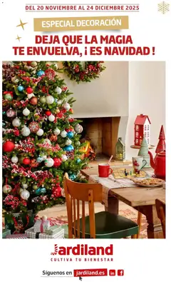 Vista previa Jardiland - DEJA QUE LA MAGIA TE ENVUELVA, ¡ ES NAVIDAD ! válido desde el 19.11.2025