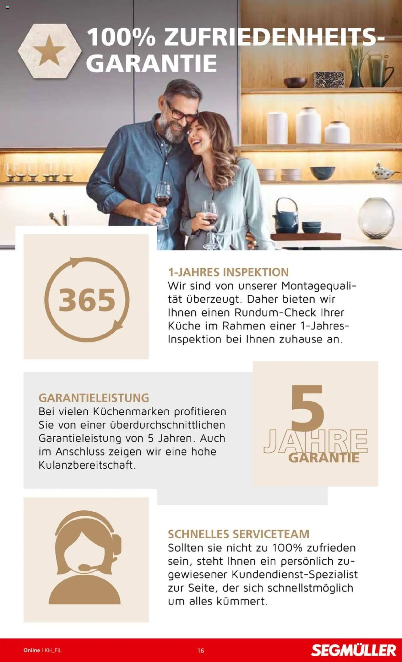 Segmüller Küchenkatalog – gültig ab 16.09.2025 | Seite: 16 | Produkte: Küche