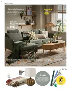 Mio - erbjudanden - Förhandsvisning av reklamblad från butik Mio aktuell från 01.09.2025 | Sida: 50 | Produkter: Pläd, Gardin, Rullgardin, Soffbord