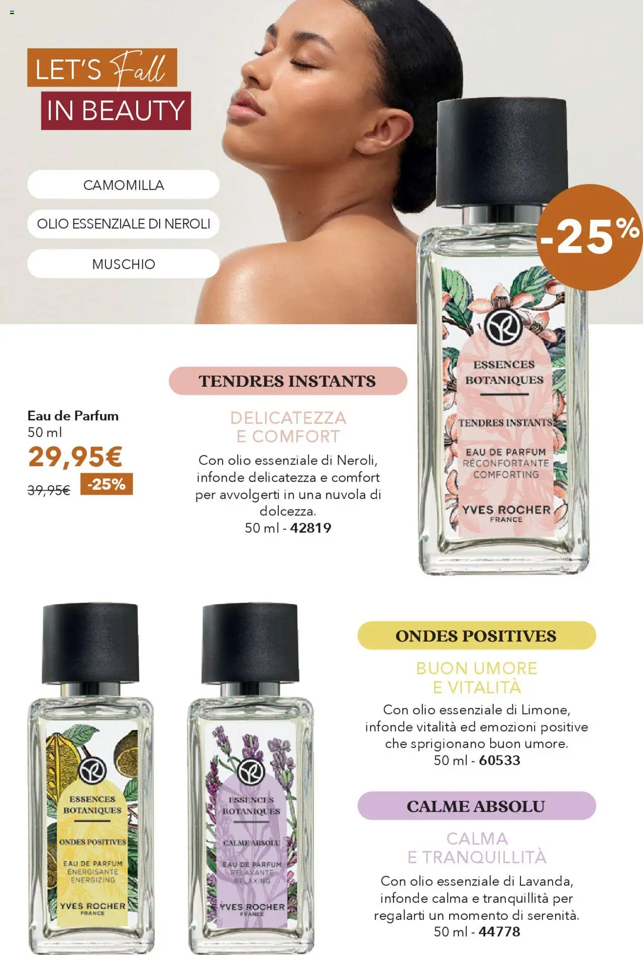Volantino Yves Rocher del 17.10.2025 | Pagina: 52 | Prodotti: Olio