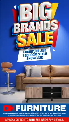 OK Furniture specials catalogue – valid from 23.03.2026