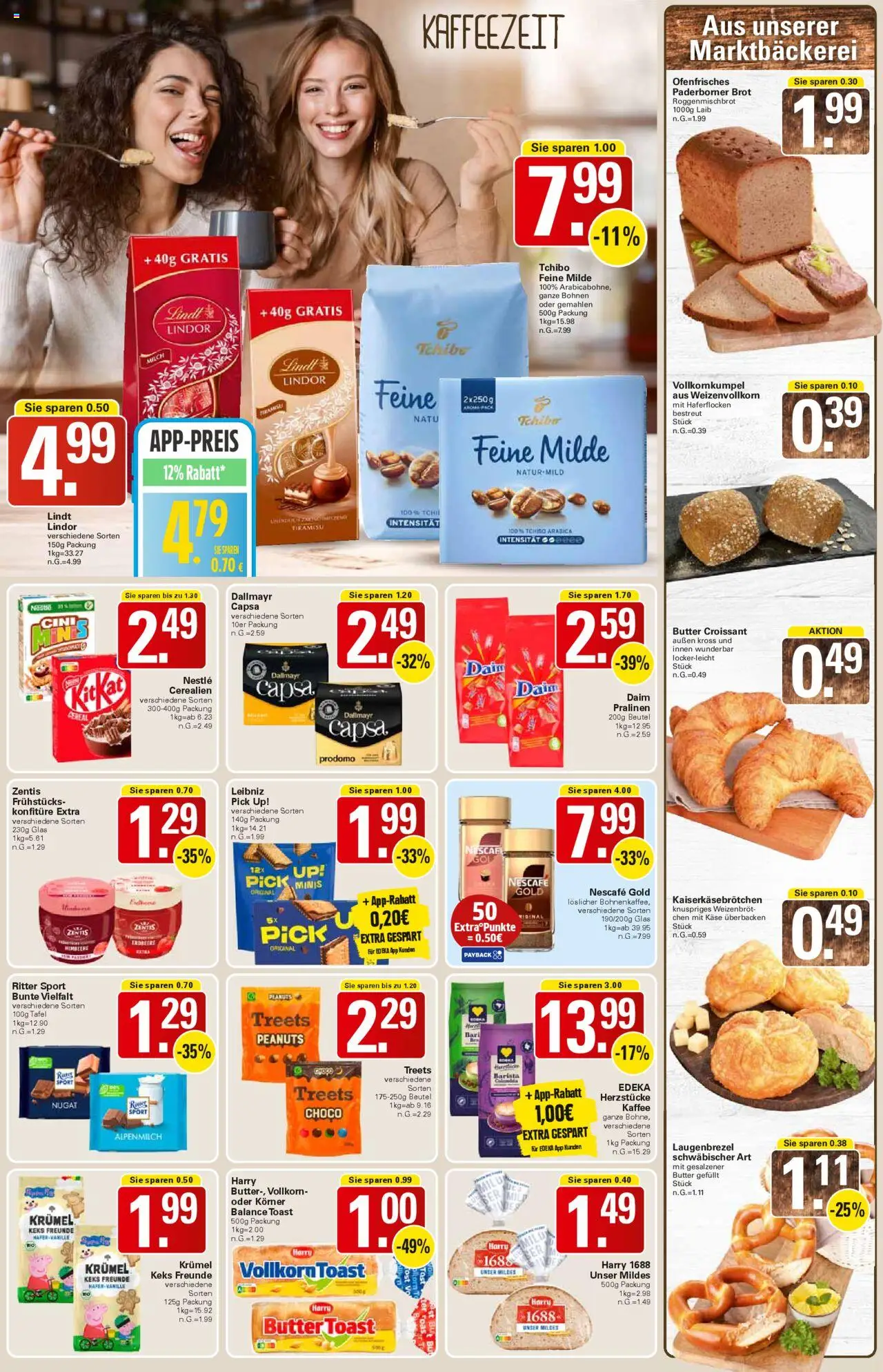 WEZ Prospekt – gültig ab 15.09.2025 | Seite: 7 | Produkte: Käse, Kaffee, Toast, Himbeere