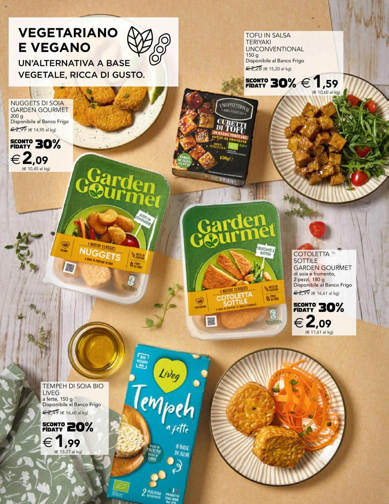 Volantino Esselunga S del 26.02.2026 | Pagina: 16 | Prodotti: Nuggets, Salsa, Tofu