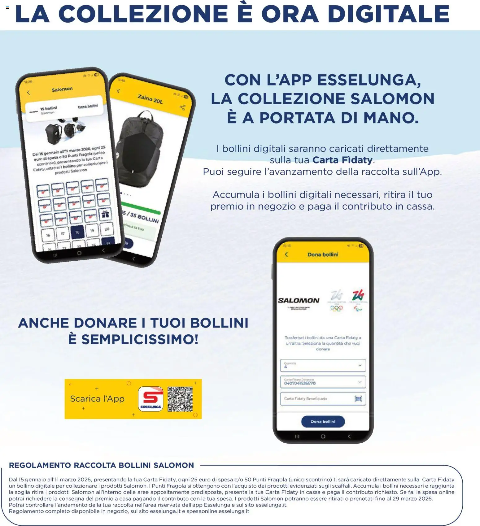 Volantino Esselunga S del 15.01.2026 | Pagina: 4 | Prodotti: Zaino