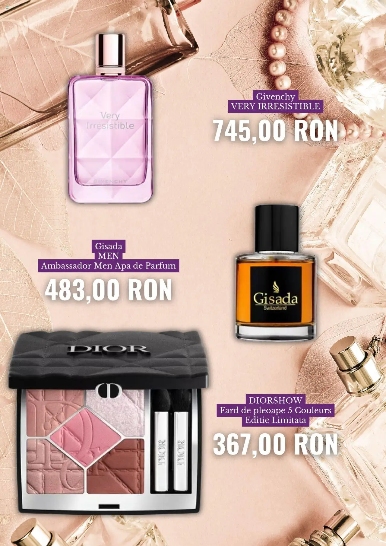 Catalog Marionnaud – valabil de la 01.08.2025 | Pagină: 2 | Produse: Apă de parfum, Parfum, Fard de pleoape, Apă