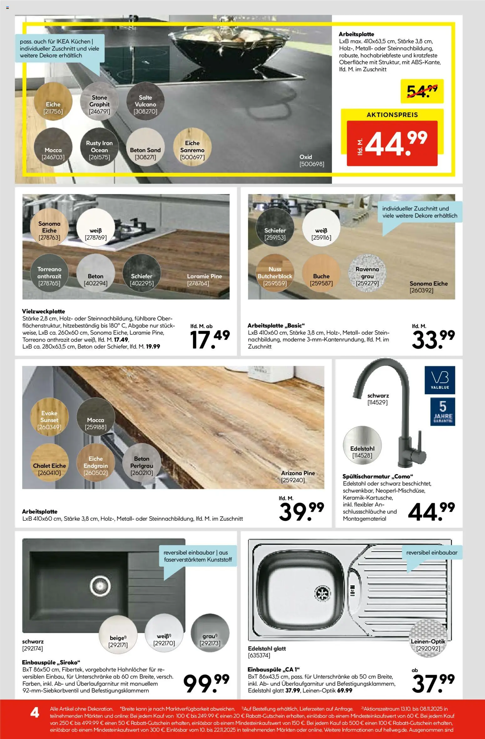 Hellweg Prospekt – gültig ab 03.11.2025 | Seite: 6 | Produkte: Kuchen