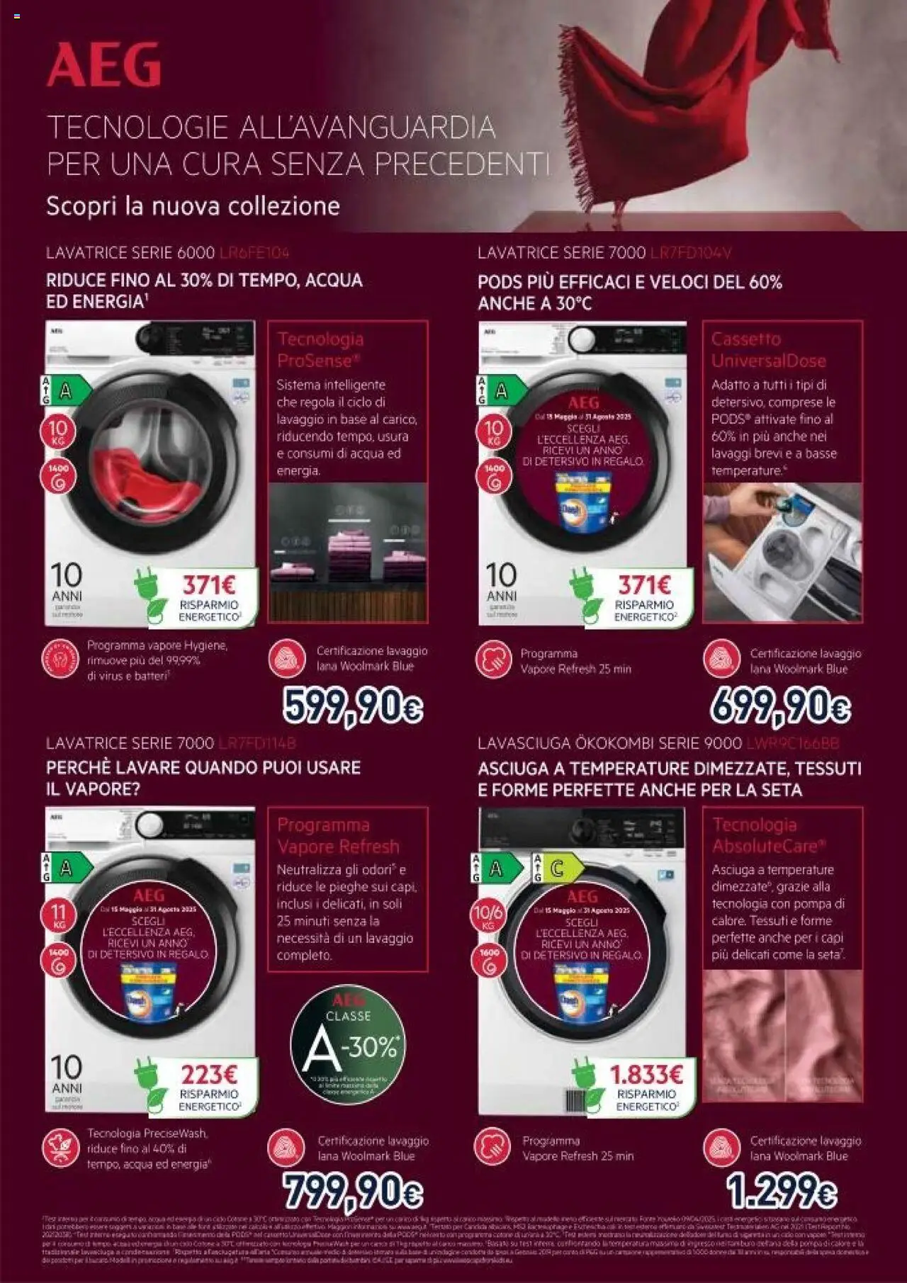 Volantino Unieuro del 30.05.2025 | Pagina: 28 | Prodotti: Lavasciuga, Acqua, Lavatrice