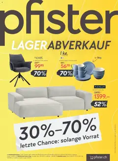 Vorschau von dem Prospekt - Pfister Aktionen ab 12.08.2025