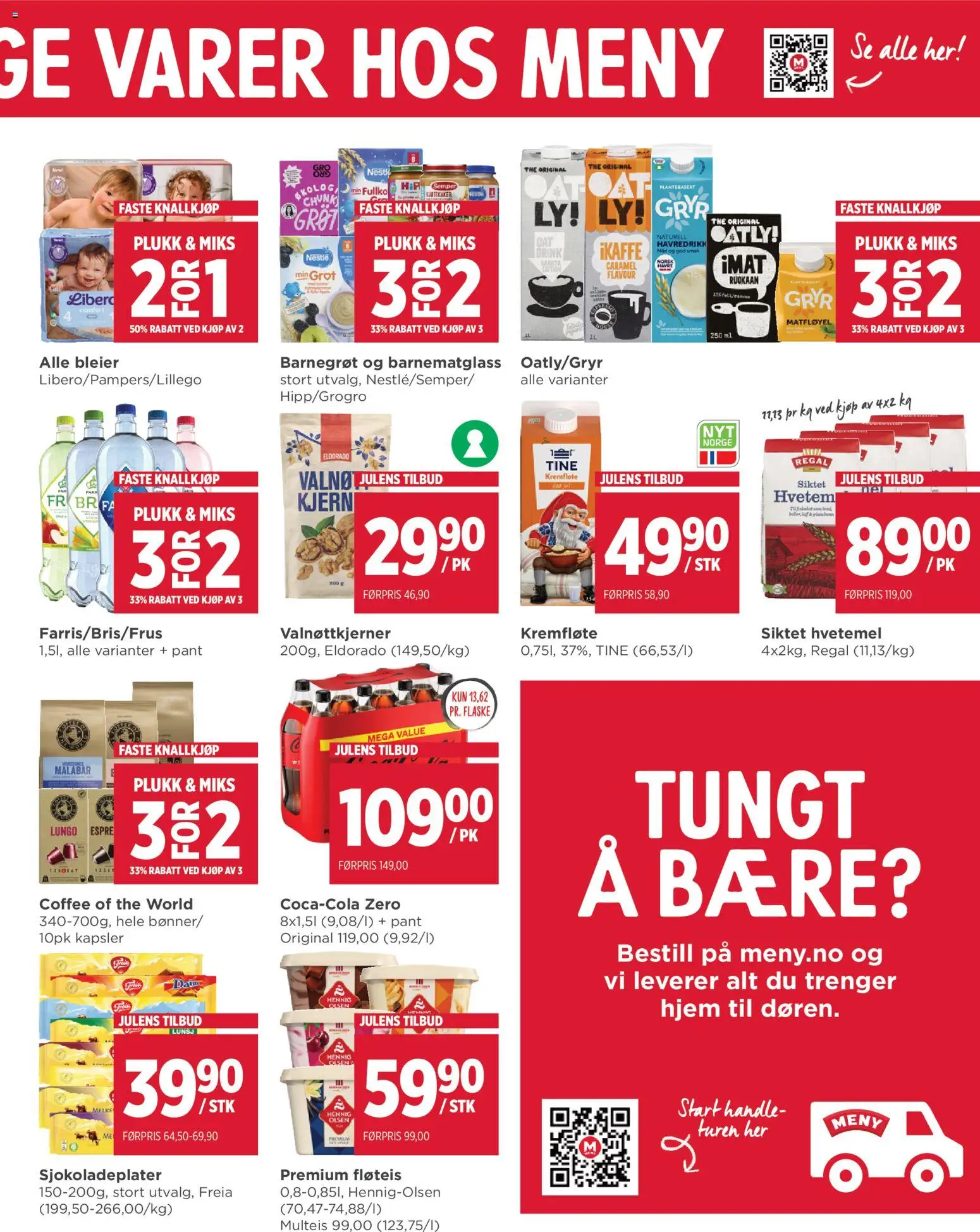 {H1} | Side: 11 | Produkter: Електровелосипед, Упаковочная бумага, Лейка садовая, Kremfløte