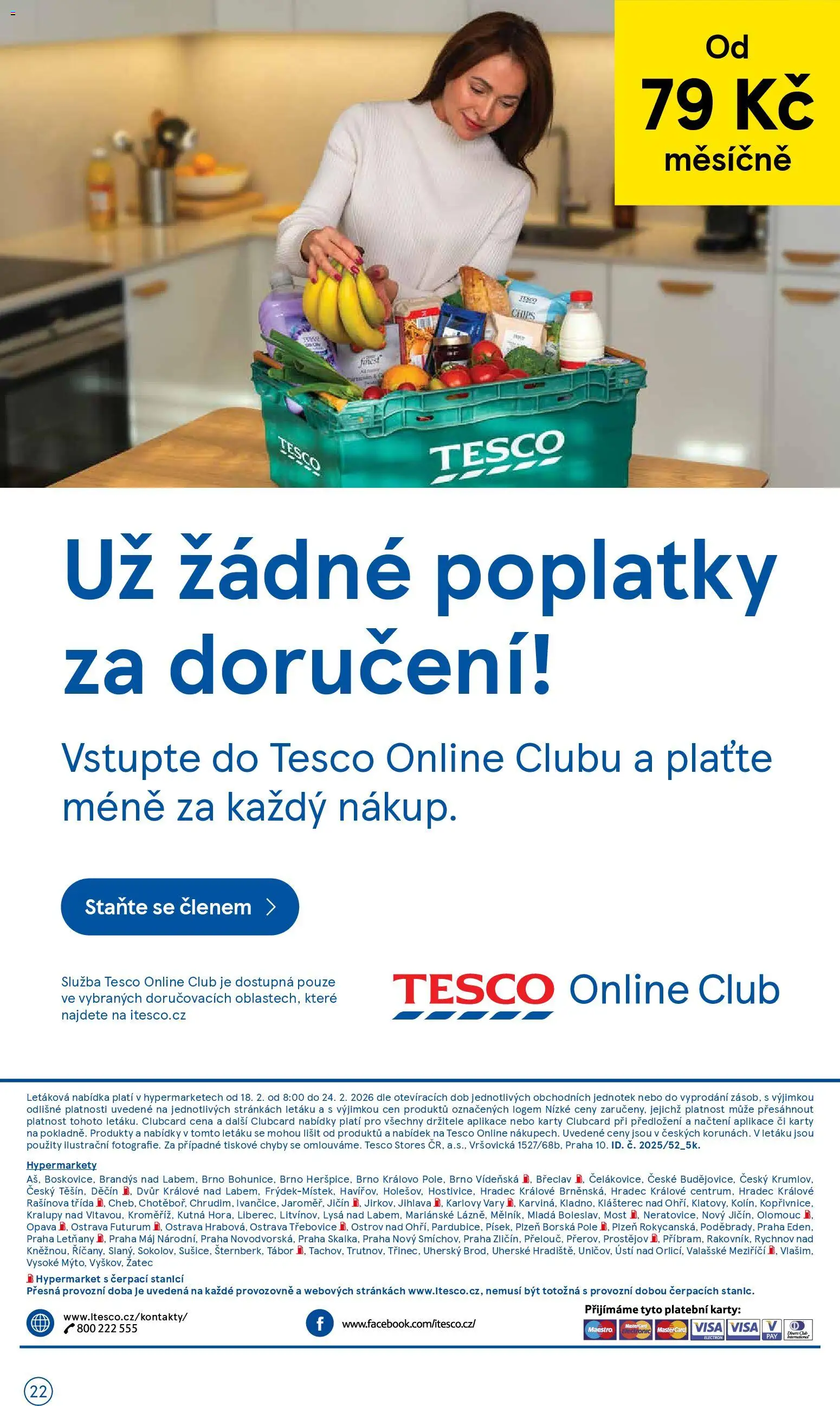 Tesco leták - Hypermarket od 18.02.2026 | Strana: 22 | Produkty: Finest, Mošt, Karty