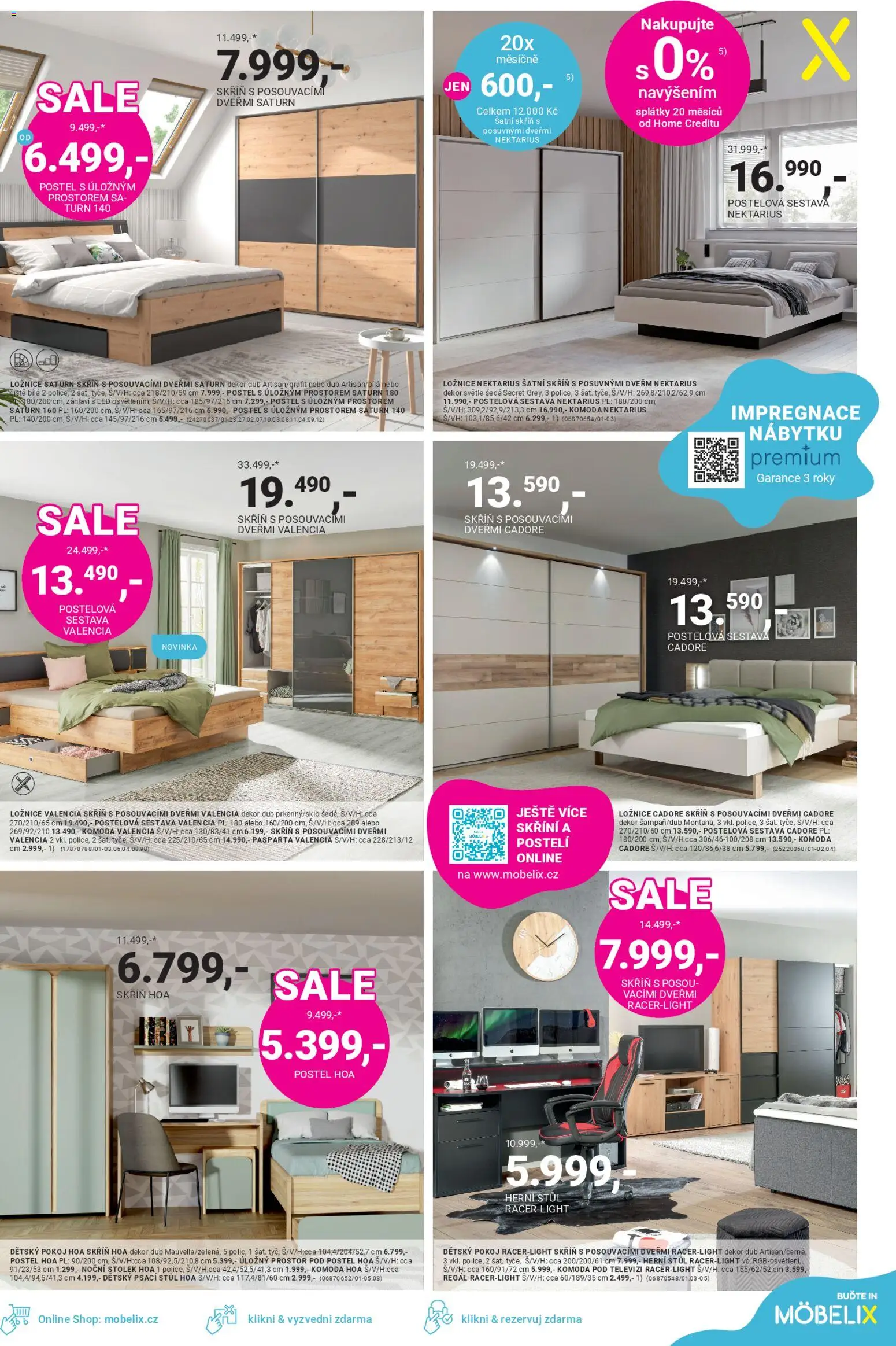 Möbelix leták od 29.12.2025 | Strana: 7 | Produkty: Šatní skříň, Komoda, Stůl, Psací stůl
