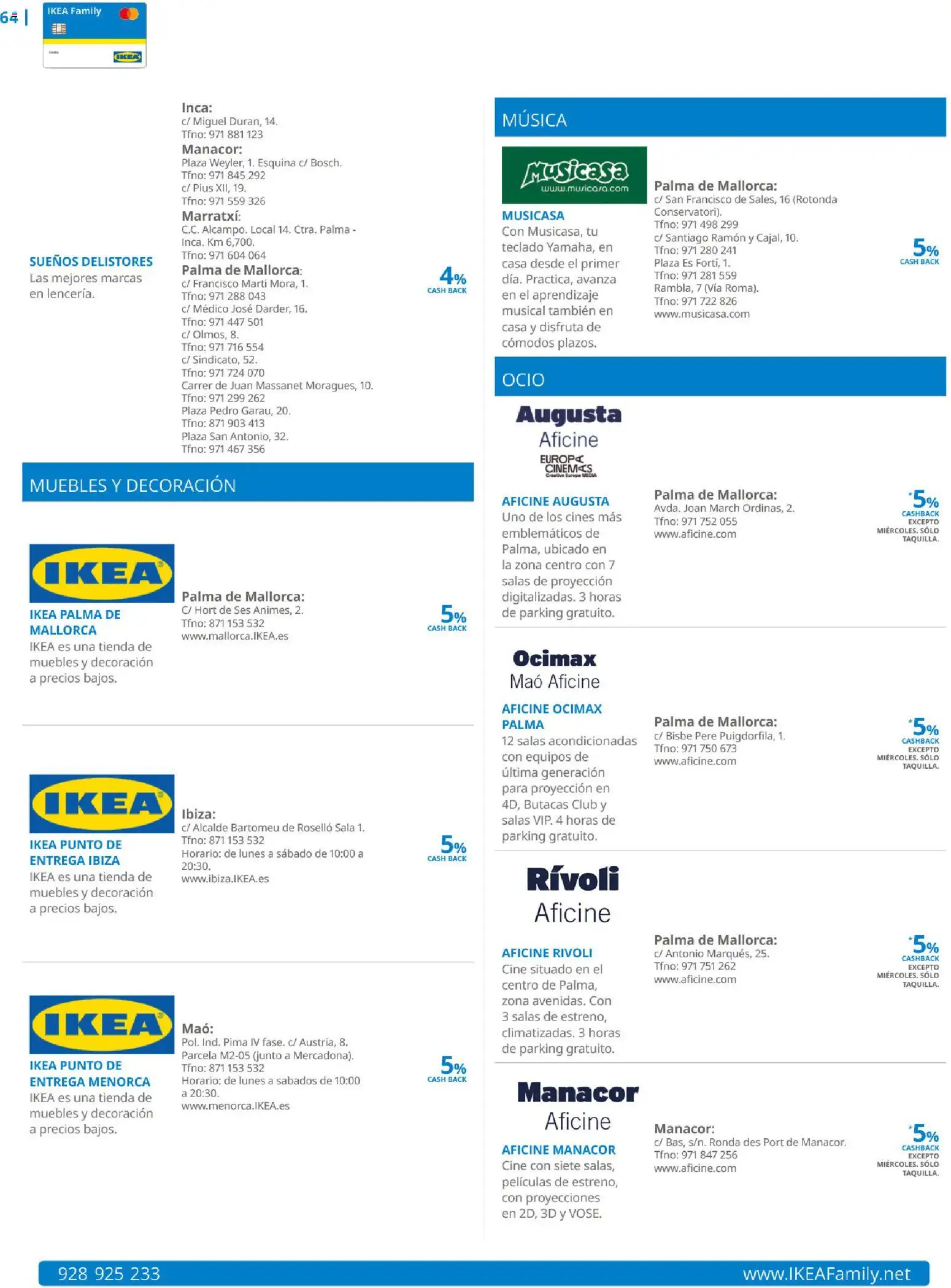 Catálogo IKEA Family Mallorca │ válido desde el 01.01.2026 | Página: 64 | Productos: Muebles, Teclado