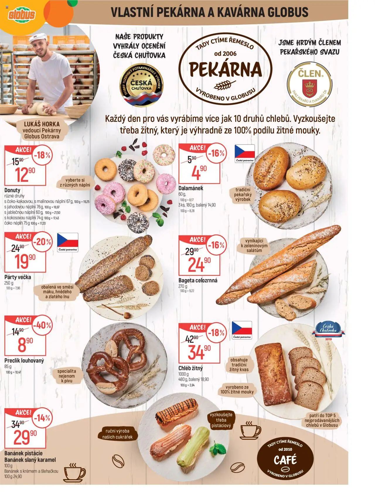 Globus leták - Ostrava od 13.08.2025 | Strana: 7 | Produkty: Slaný karamel, Globus, Bageta, Dalamánek