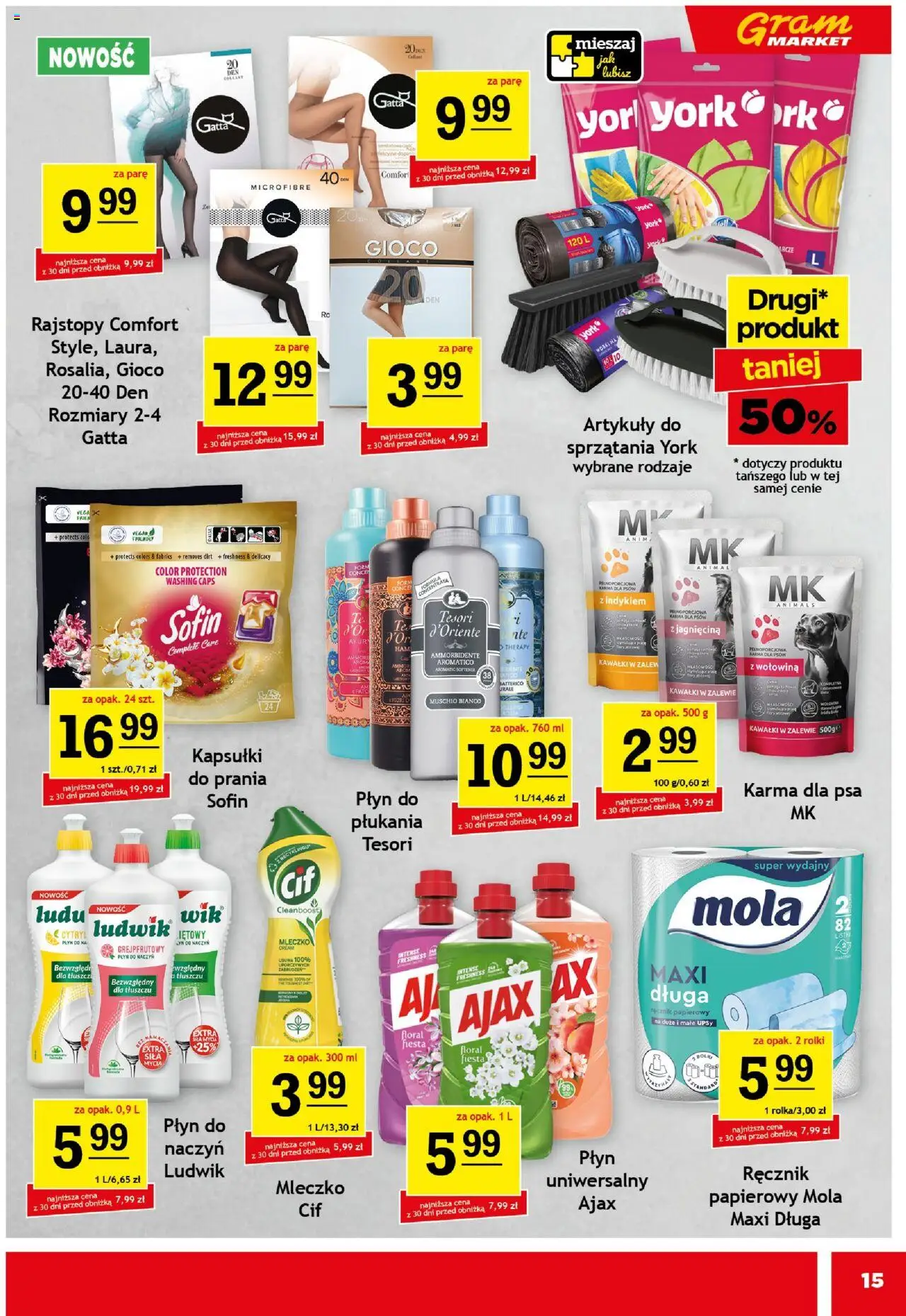 Gram Market Gazetka od 22.10.2025 | Strona: 15 | Produkty: Jagnięcina, Karma dla psa, Wołowina, Karma dla psów