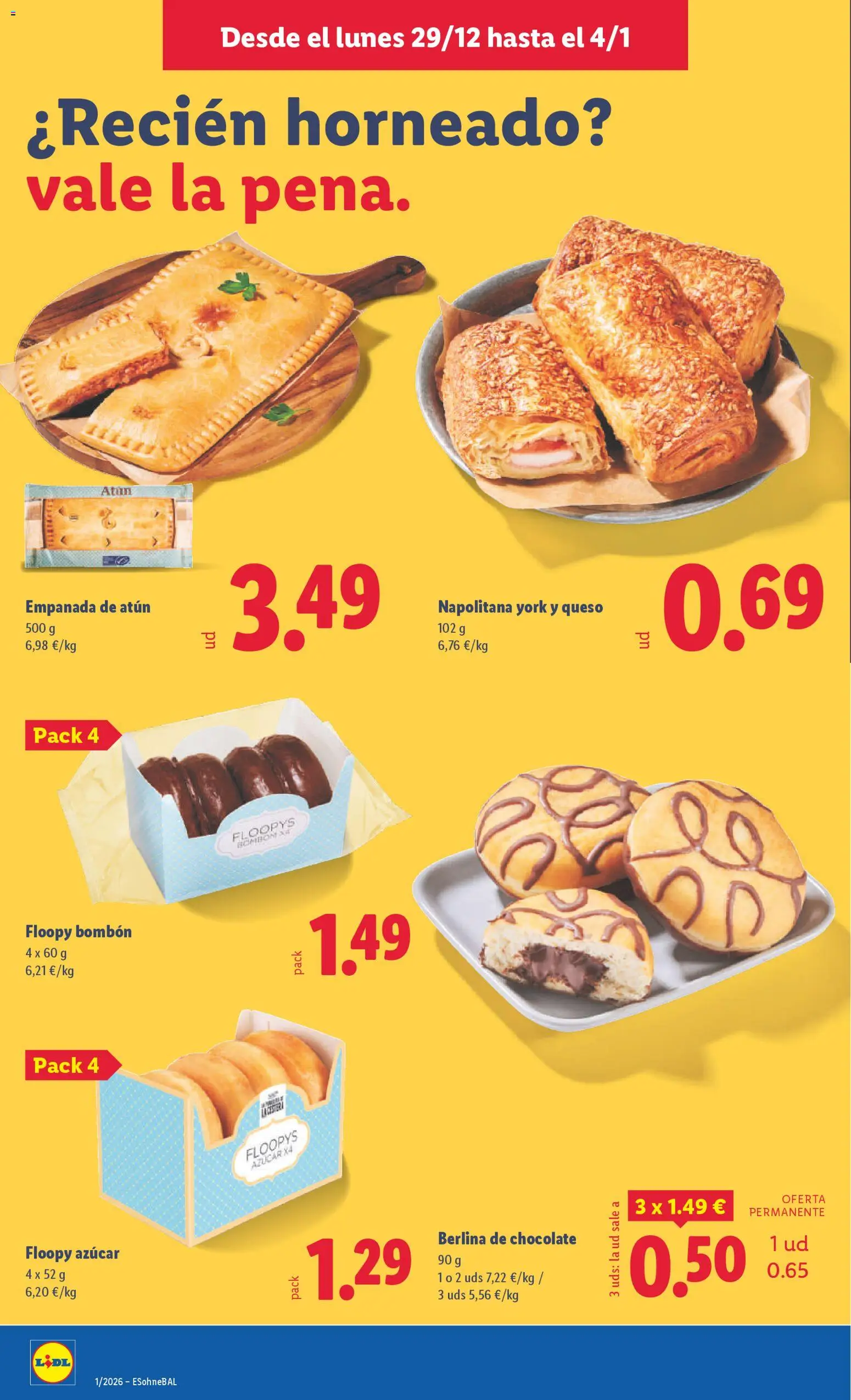Lidl folleto │ válido desde el 29.12.2025 | Página: 16 | Productos: Queso, Chocolate
