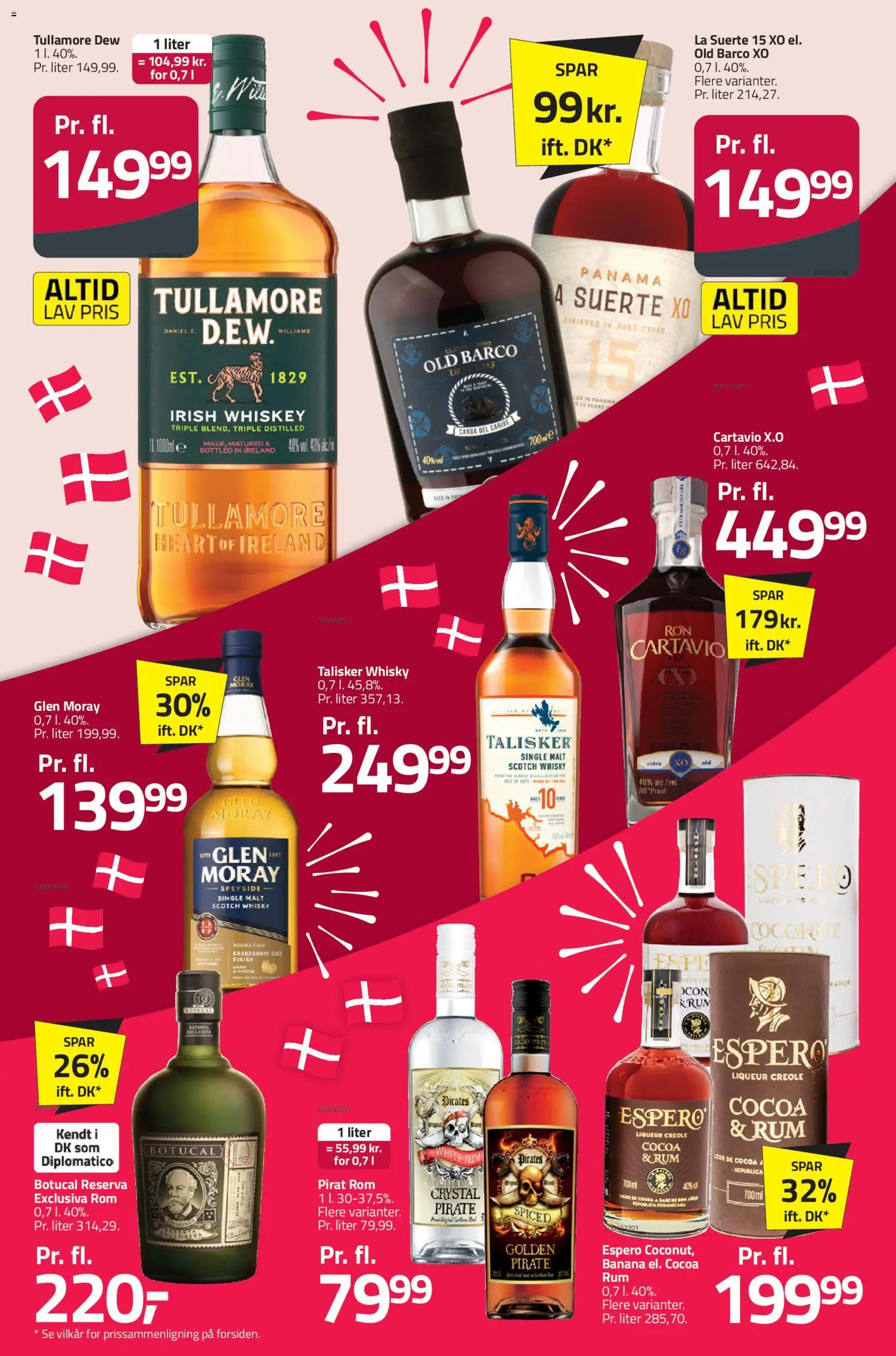 Fleggaard tilbudsavis – gyldig fra 04.03.2026 | Side: 39 | Produkter: Whisky, Rom, Søm