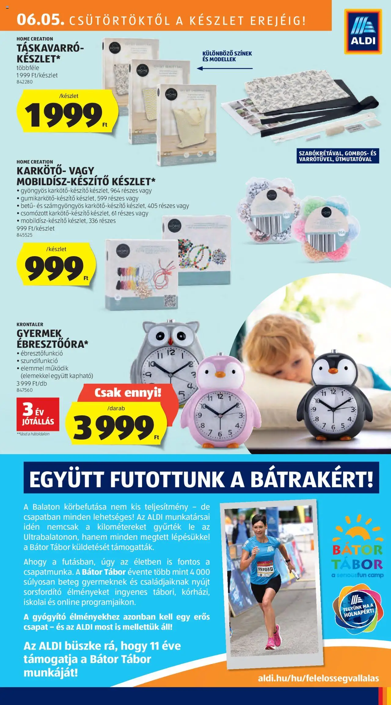 Aldi akciós ujság - amely érvényes a következő dátumtól: 05.06.2025 | Oldal: 23 | Termékek: Karkötő
