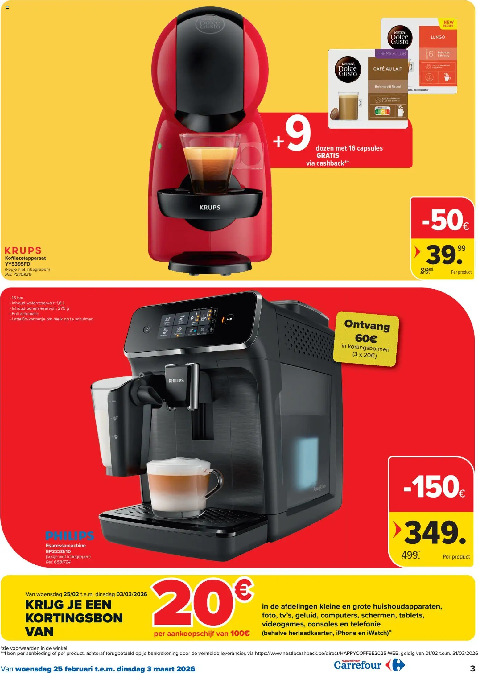 {H1} | Pagina: 3 | Producten: Koffiezetapparaat, Nescafe, Iphone, Melk