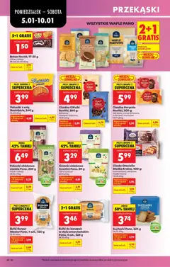 Pogląd oferty "Bułki Burger Master Pano, 4 szt., 320 g, Bułki Burger Master" - ważna od 05.01.2026 | Strona: 52