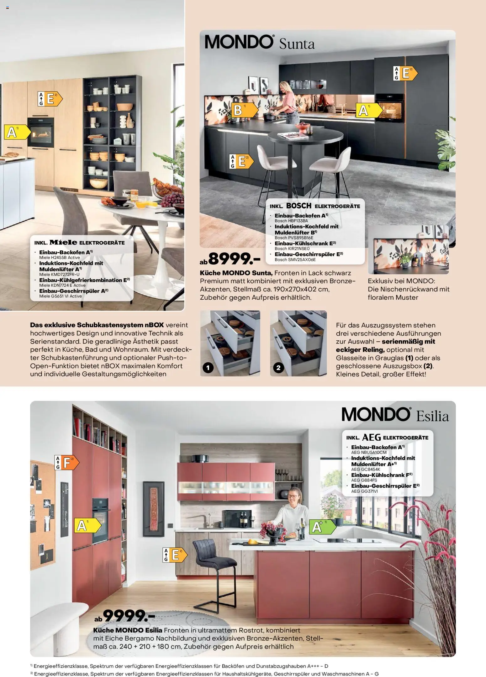 Ostermann Endlich Herbst MONDO Prospekt – gültig ab 25.10.2025 | Seite: 25 | Produkte: Geschirrspüler, Bad, Küche, Backofen