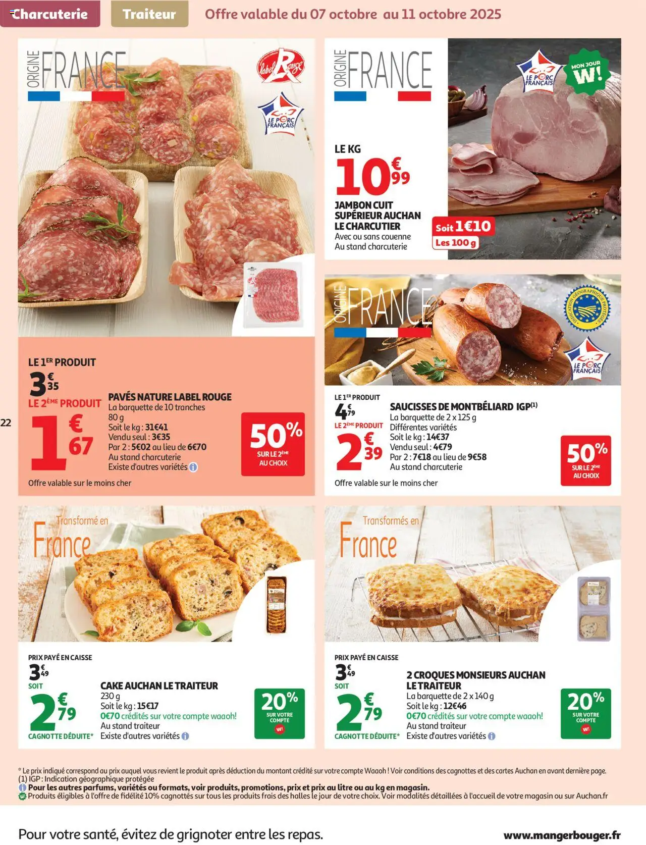 {H1} | Page: 22 | Produits: Jambon, Porc