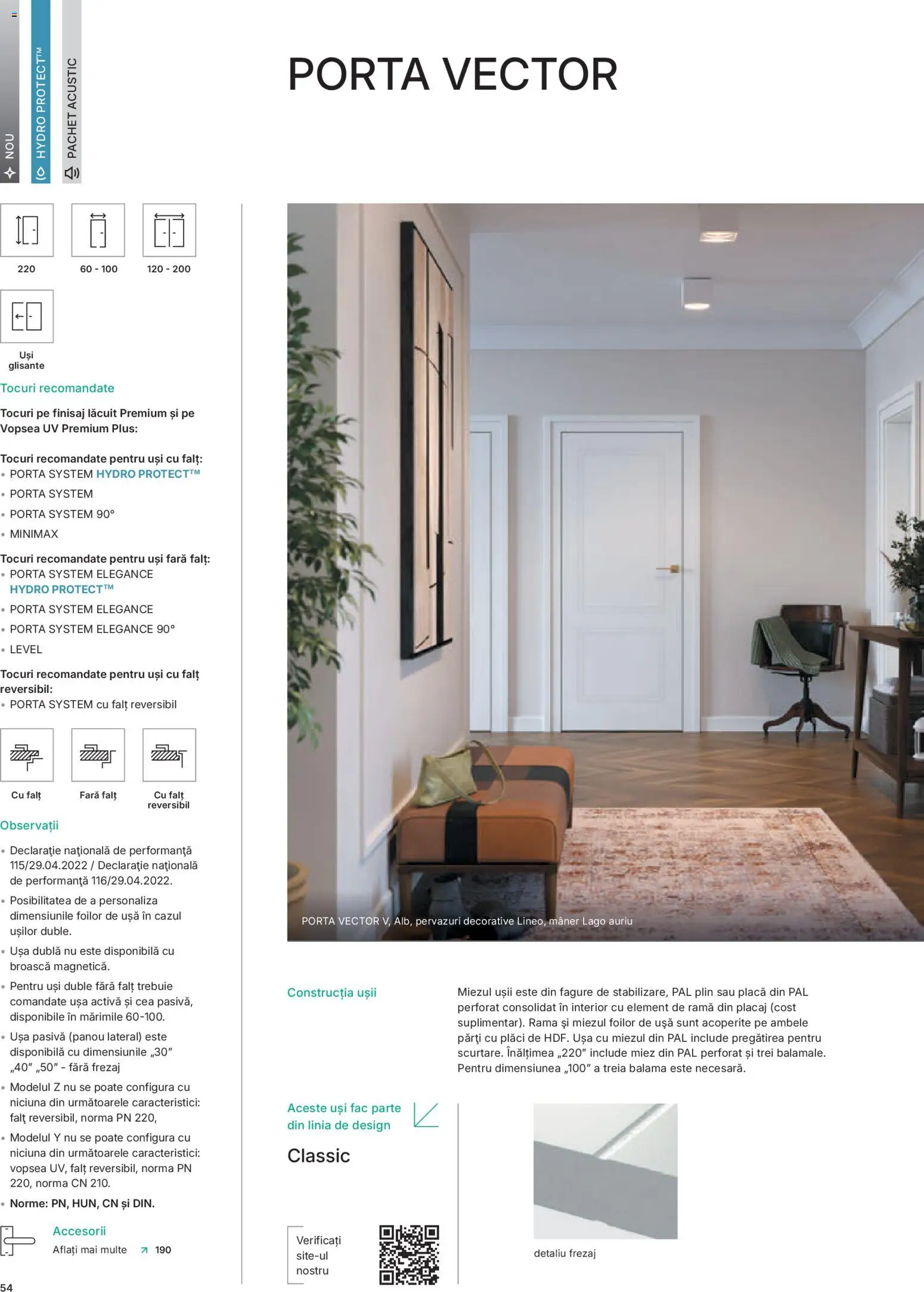 Noul catalog Proges – valabil de la 13.02.2026 | Pagină: 57 | Produse: Vopsea, Mâner, Ușă