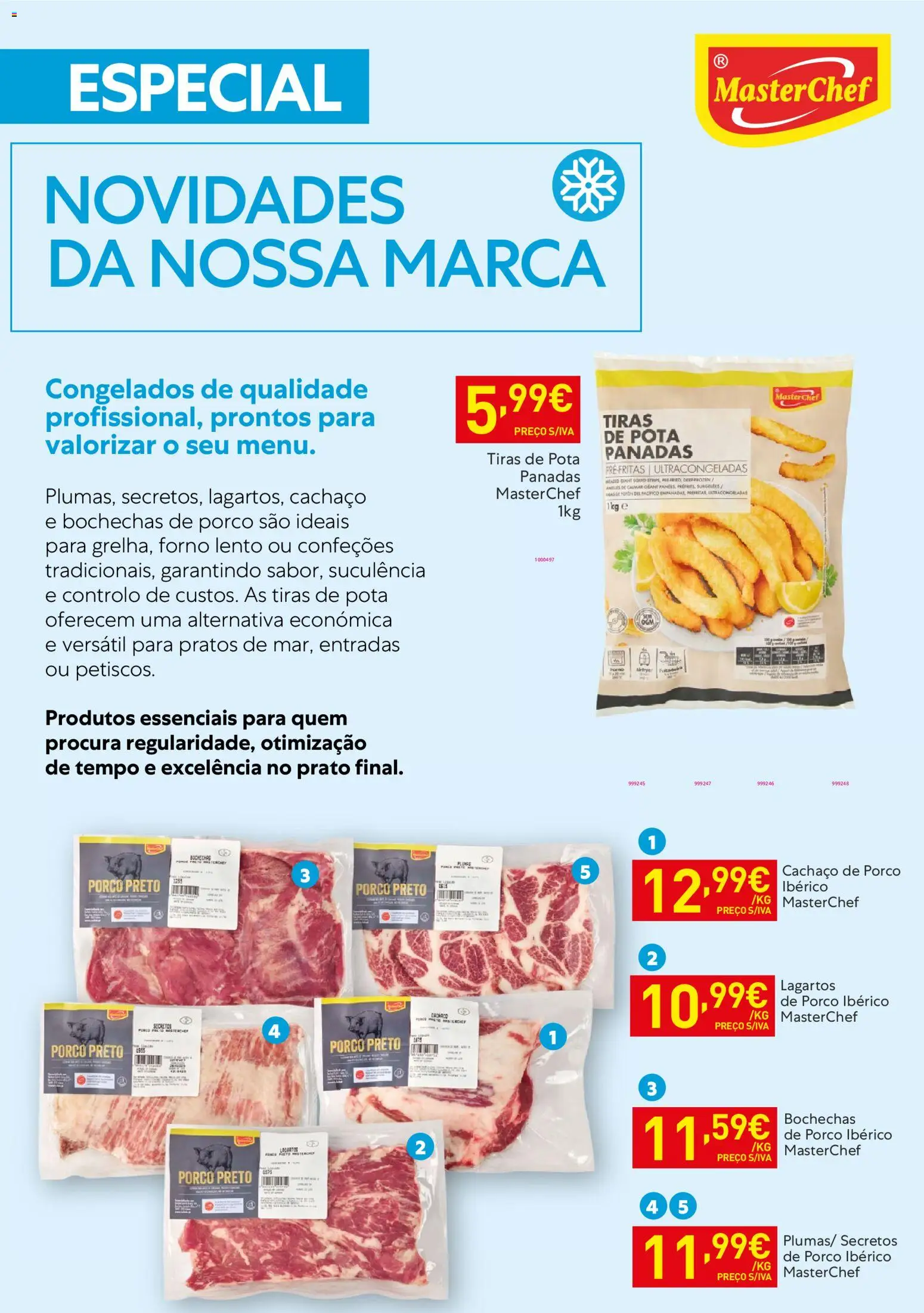 Recheio - Horeca Bons Negócios │ válido de 10.02.2026 | Página: 23 | Produtos: Forno, Pratos, Lagartos de porco
