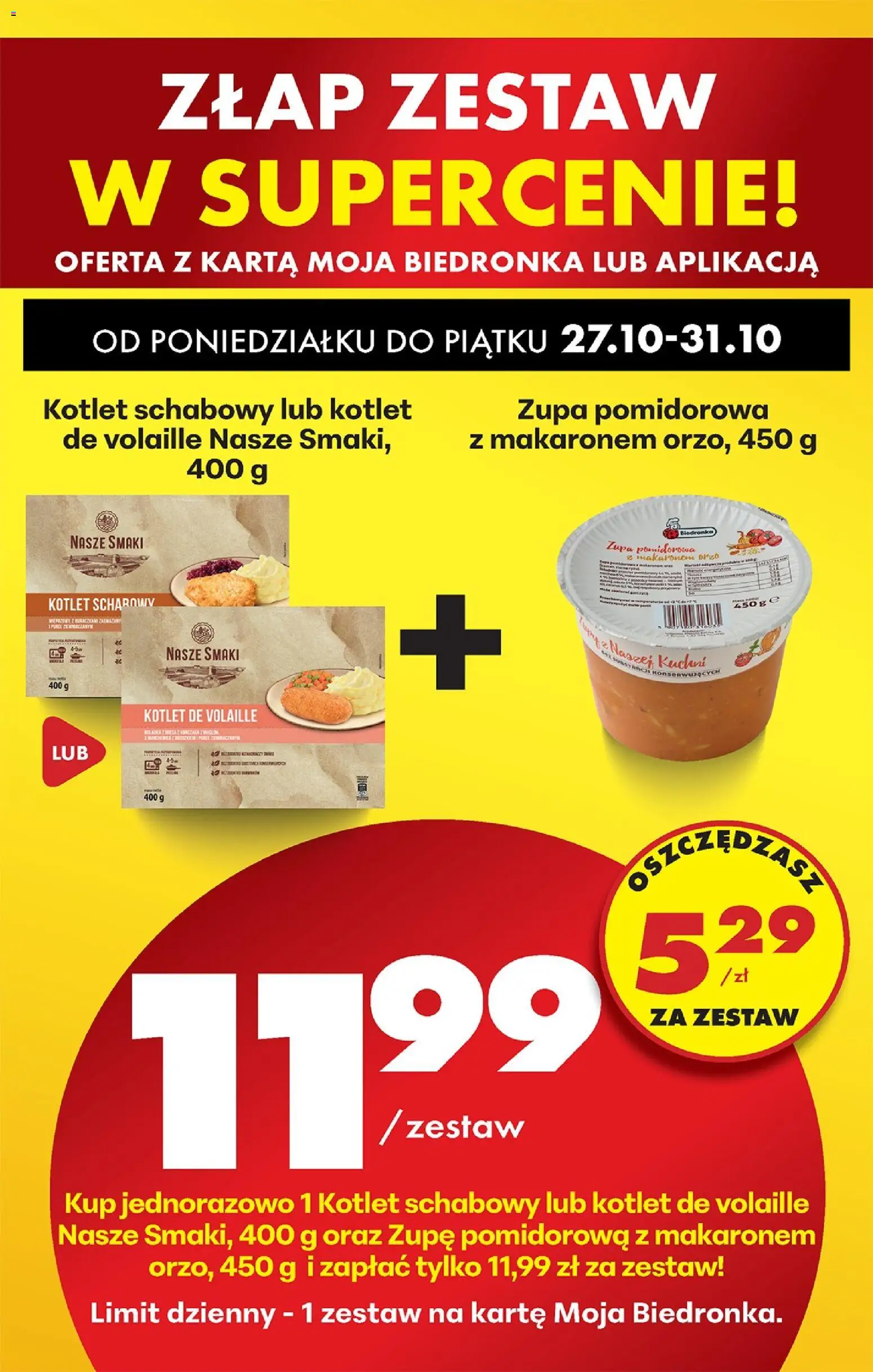 Biedronka gazetka od 27.10.2025 | Strona: 87 | Produkty: Karta, Mięta, Zupa