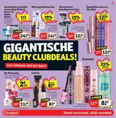 Maybelline mascara Sky High, Alles voor per stuk - Voorbeeld van een folder van Kruidvat, geldig van 03.02.2026 | Pagina: 27 | Producten: Boost, Mascara, Kaart, Kan