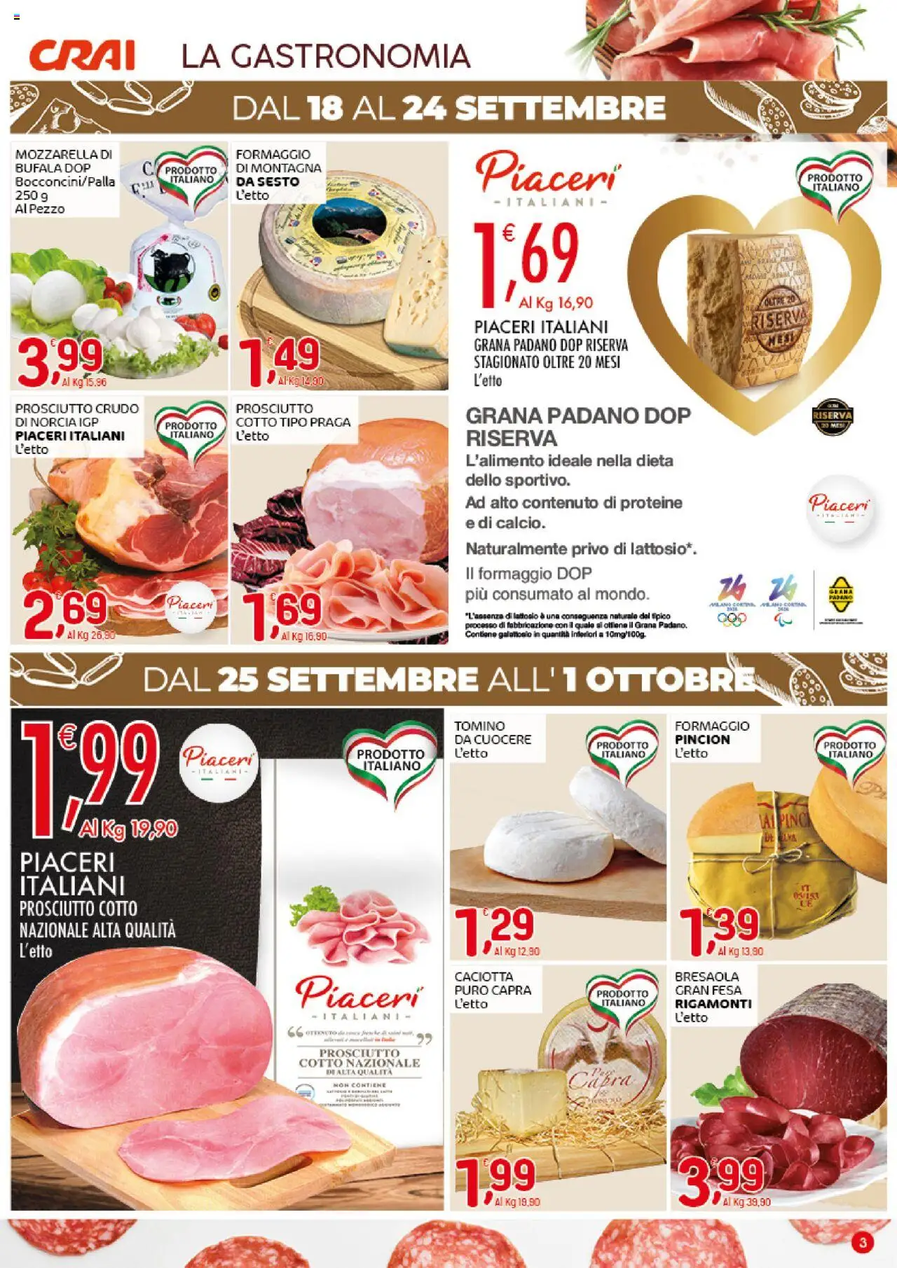 Volantino CRAI del 18.09.2025 | Pagina: 3