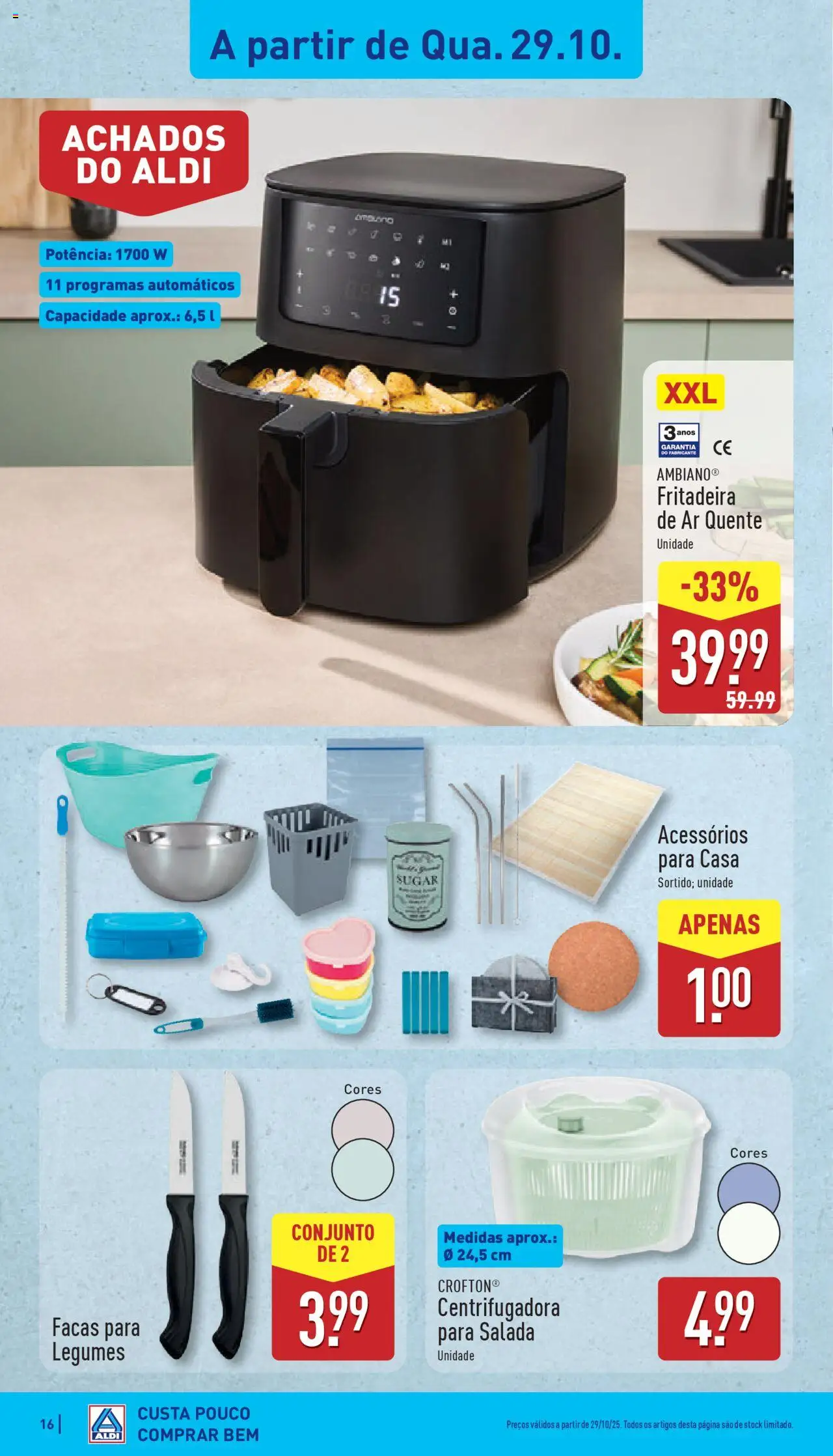 Aldi folheto │ válido de 27.10.2025 | Página: 16 | Produtos: Salada