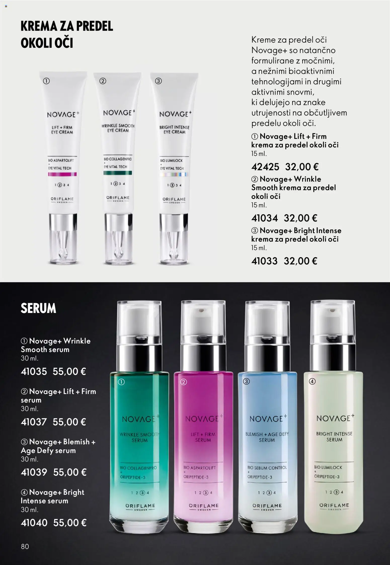 Novi Oriflame katalog ponudbe – veljaven od 29.10.2025 | Stran: 80 | Izdelki: Krema